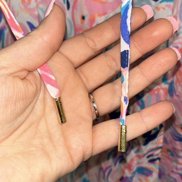 Lilly Pulitzer - Willa Top - Pelican Pink Head in the Sand XS - Picture 6 of 7